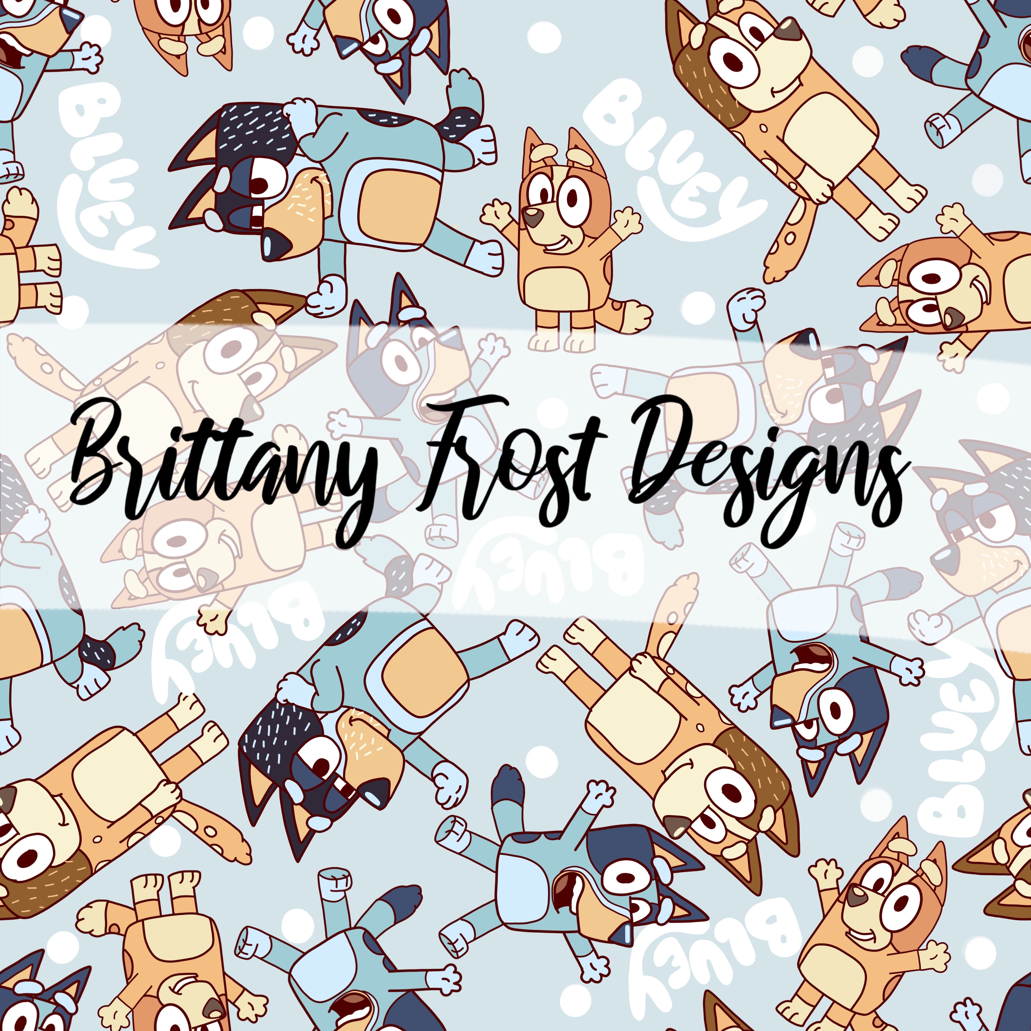 Bluey Seamless File – Brittany Frost Designs