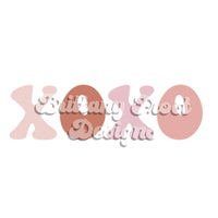 XOXO PNG Sublimation
