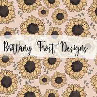 Muted Sunflower Seamless File