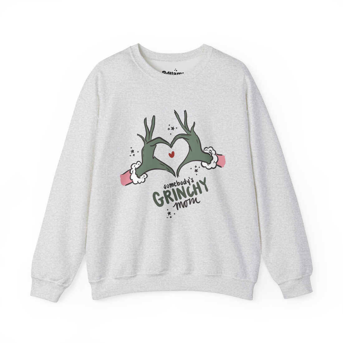 Grinchy Mom Unisex Heavy Blend™ Crewneck Sweatshirt