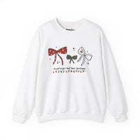 Just a girl that Loves Christmas Unisex Heavy Blend™ Crewneck Sweatshirt