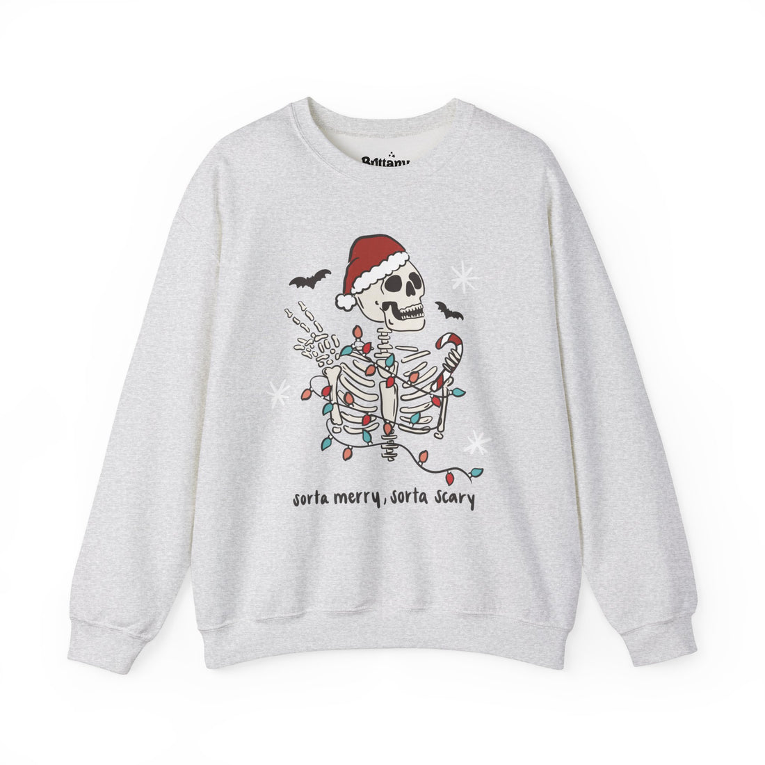 Sorta Merry Sorta Scary Unisex Heavy Blend™ Crewneck Sweatshirt