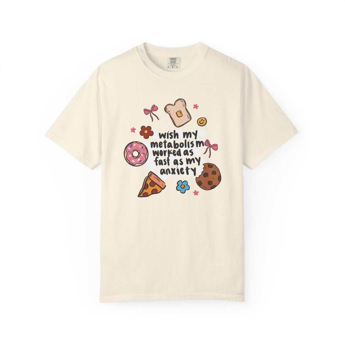 Metabolism Anxiety Unisex Garment-Dyed T-shirt