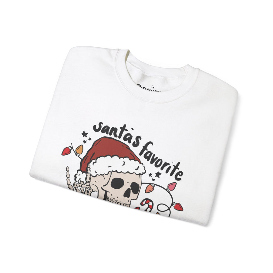 Santa’s Hot Mess Unisex Heavy Blend™ Crewneck Sweatshirt