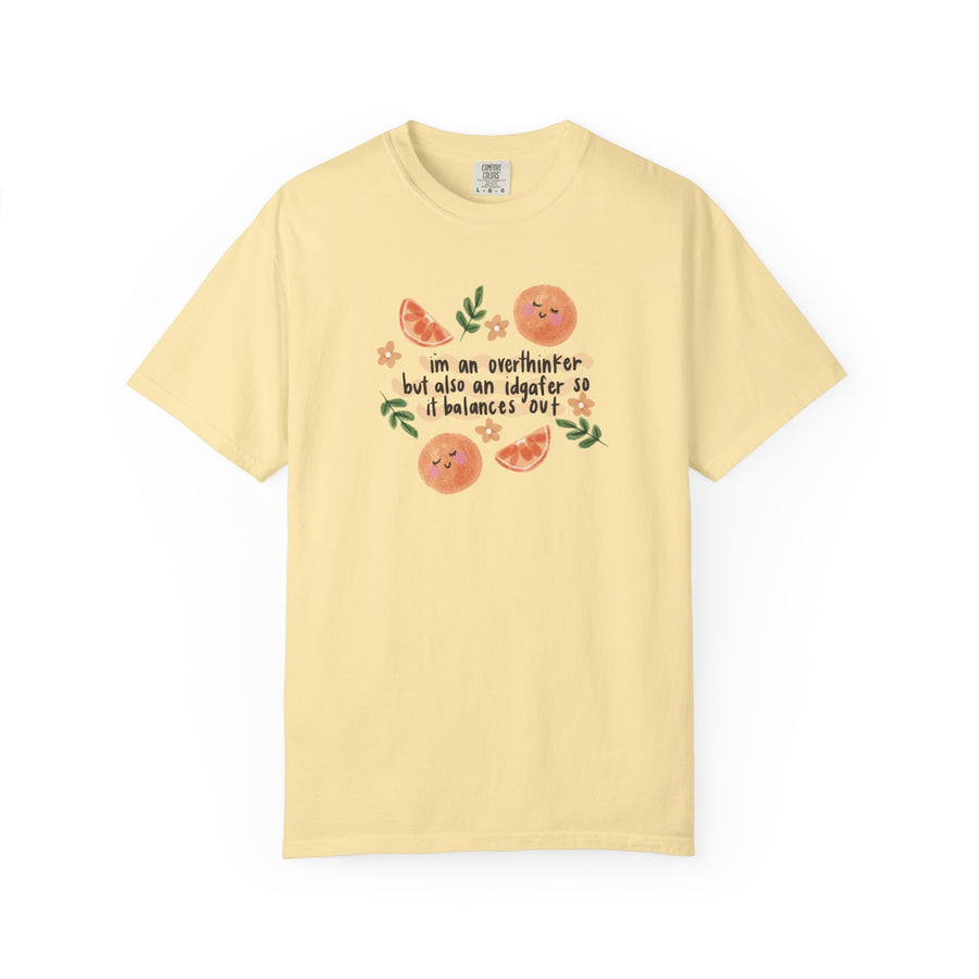Overthinker Unisex Garment-Dyed T-shirt