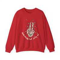 Dead inside But Jolly Unisex Heavy Blend™ Crewneck Sweatshirt