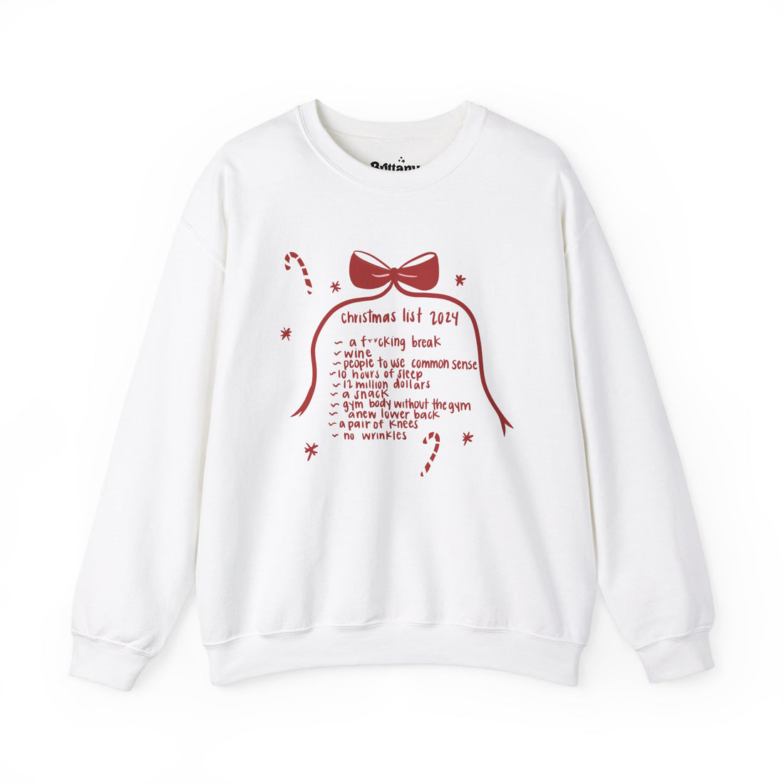 Christmas List Unisex Heavy Blend™ Crewneck Sweatshirt