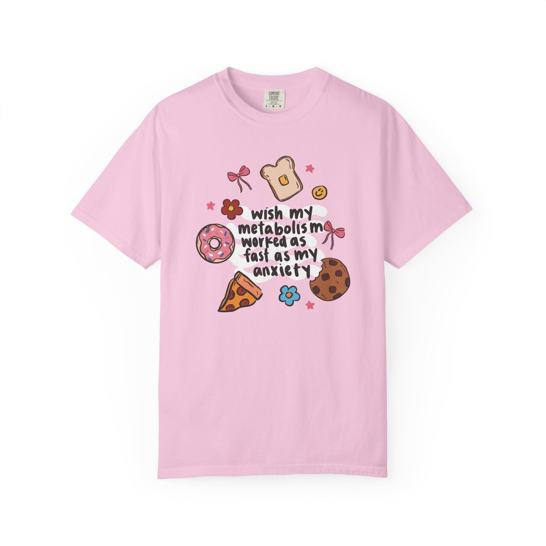 Metabolism Anxiety Unisex Garment-Dyed T-shirt
