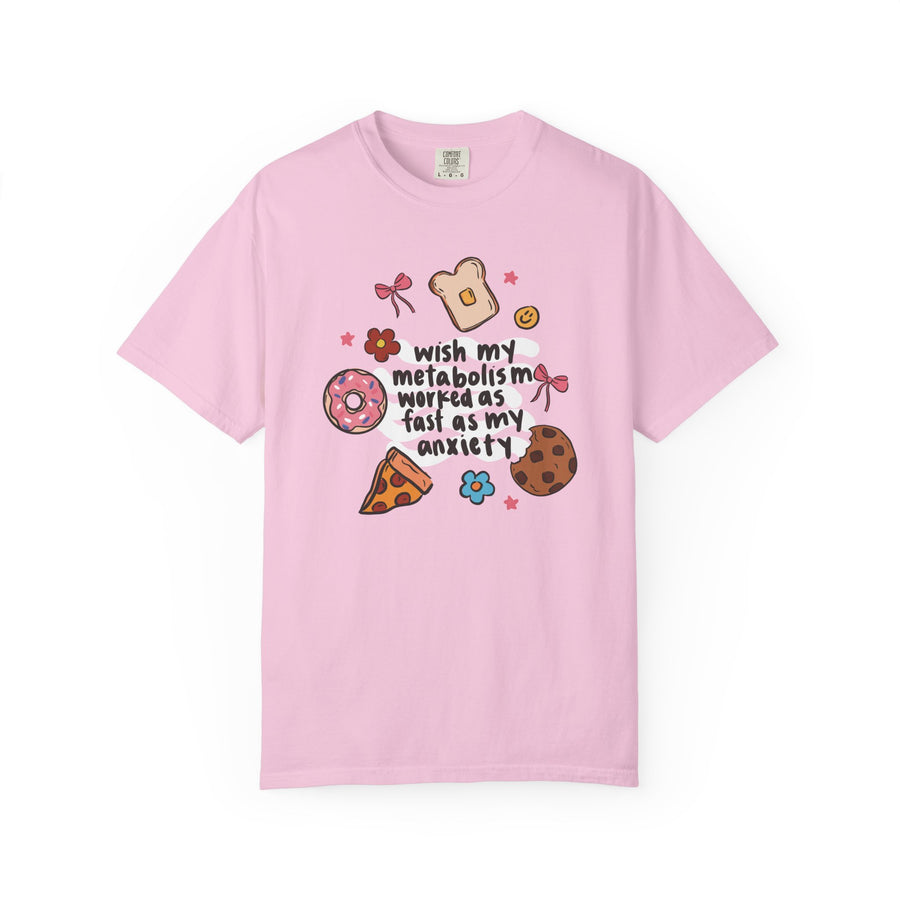 Metabolism Anxiety Unisex Garment-Dyed T-shirt