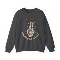 Dead inside But Jolly Unisex Heavy Blend™ Crewneck Sweatshirt