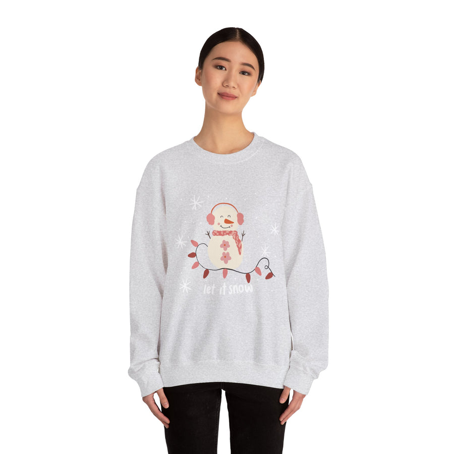 Let it Snow Unisex Heavy Blend™ Crewneck Sweatshirt