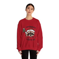 Overstimulated and Festive Unisex Heavy Blend™ Crewneck Sweatshirt