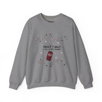 Holly Jolly Dr Pepper Unisex Heavy Blend™ Crewneck Sweatshirt