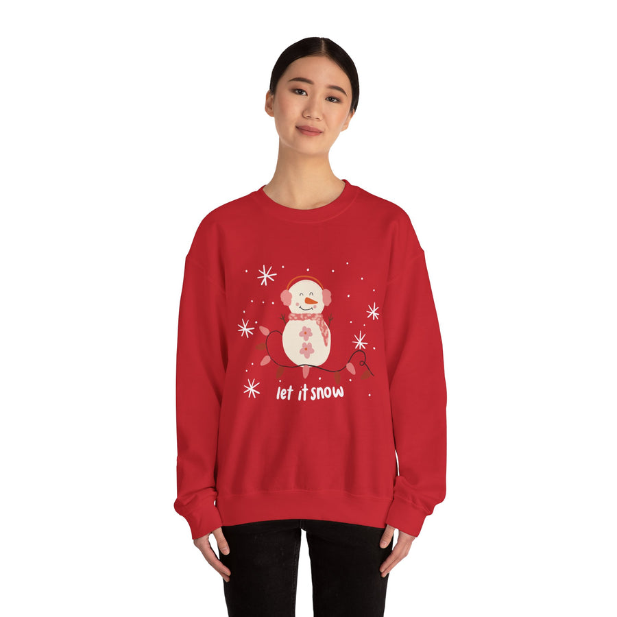 Let it Snow Unisex Heavy Blend™ Crewneck Sweatshirt