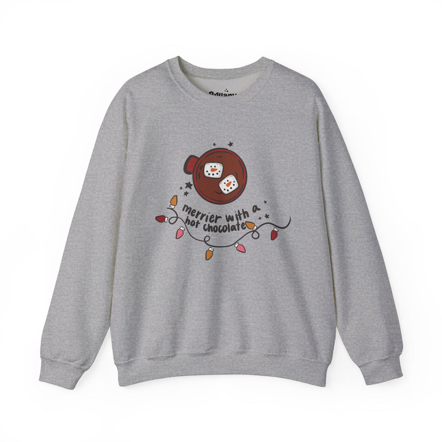 Hot chocolate Unisex Heavy Blend™ Crewneck Sweatshirt