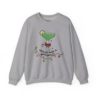 Merrier with a Margarita Unisex Heavy Blend™ Crewneck Sweatshirt