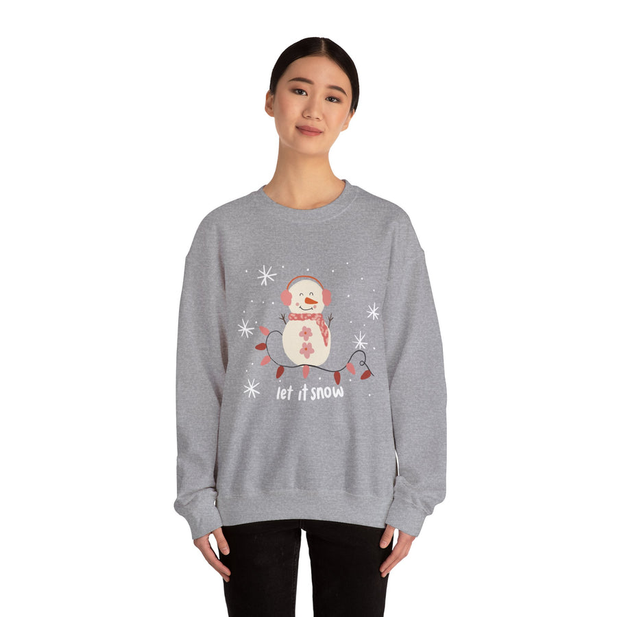 Let it Snow Unisex Heavy Blend™ Crewneck Sweatshirt