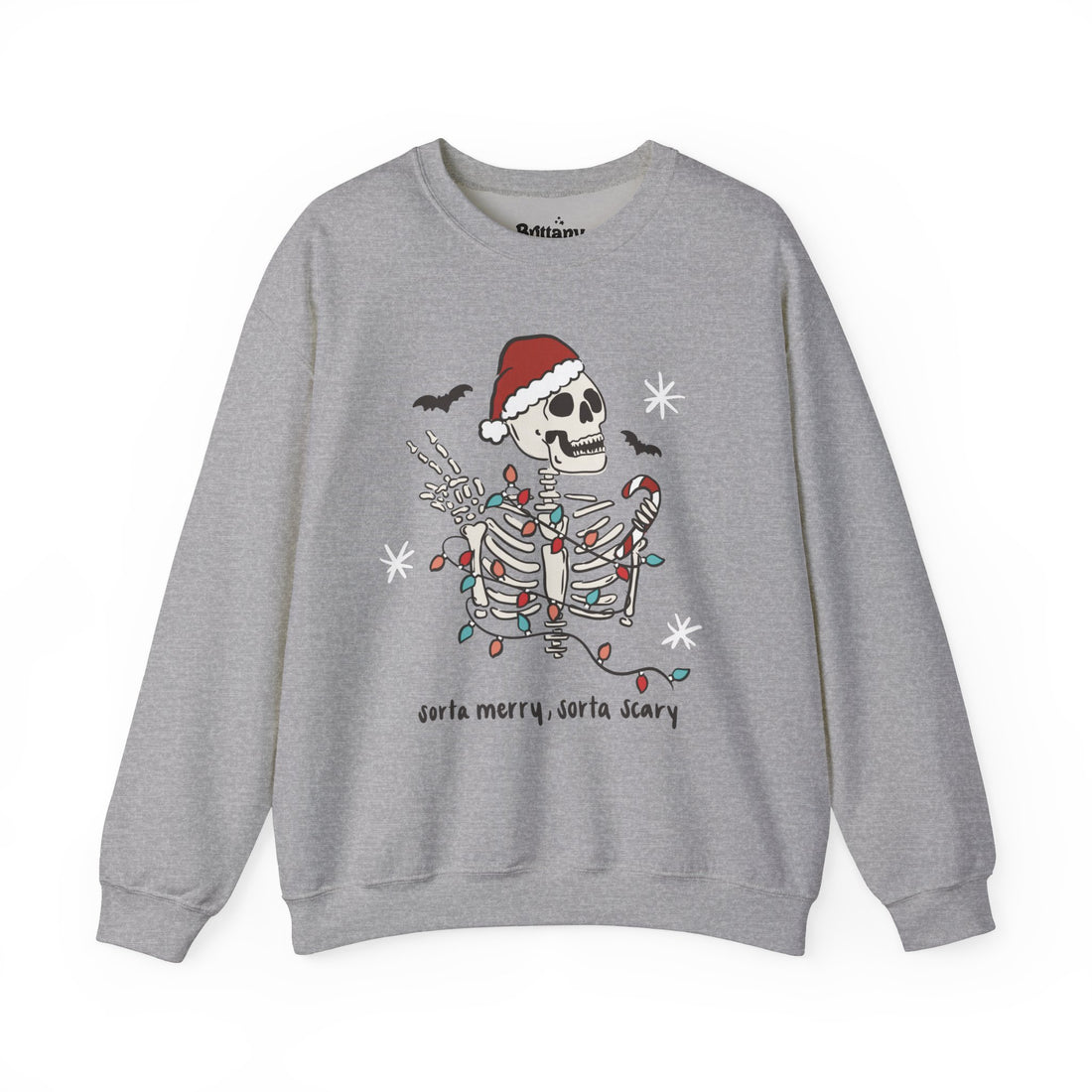 Sorta Merry Sorta Scary Unisex Heavy Blend™ Crewneck Sweatshirt