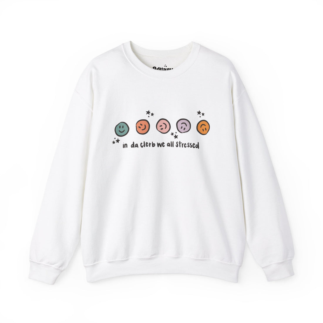 In da Clerb Stressed Unisex Heavy Blend™ Crewneck Sweatshirt