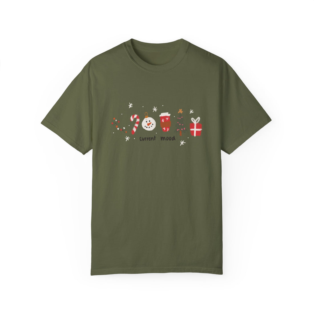 Christmas MoodUnisex Garment-Dyed T-shirt