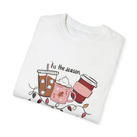 Jolly and Caffeinated Unisex Garment-Dyed T-shirt