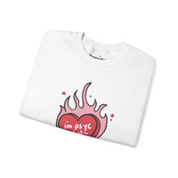 psycHOTic valentines Unisex Heavy Blend™ Crewneck Sweatshirt