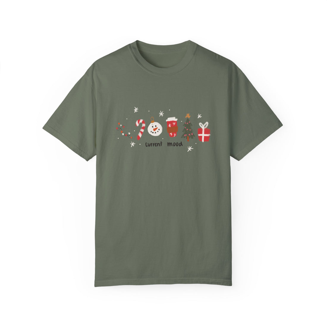 Christmas MoodUnisex Garment-Dyed T-shirt