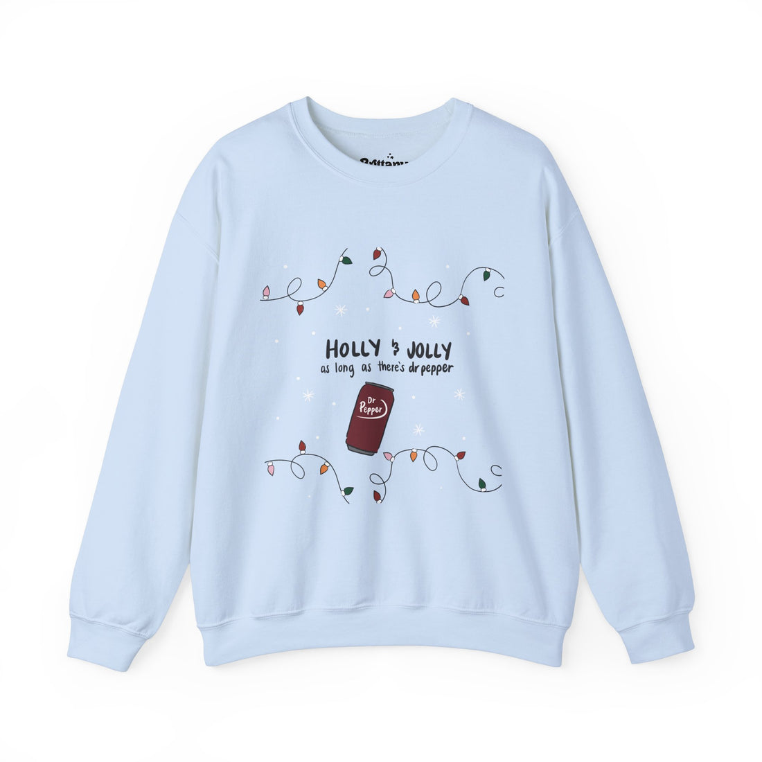 Holly Jolly Dr Pepper Unisex Heavy Blend™ Crewneck Sweatshirt