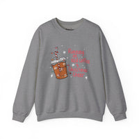 Running on iced coffee Unisex Heavy Blend™ Crewneck Sweatshirt