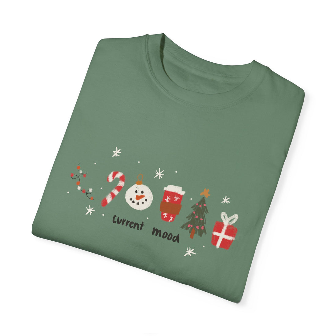 Christmas MoodUnisex Garment-Dyed T-shirt