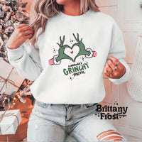 Grinchy Mom Unisex Heavy Blend™ Crewneck Sweatshirt