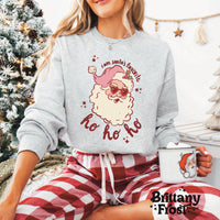 Santa’s Ho Ho Ho Unisex Heavy Blend™ Crewneck Sweatshirt