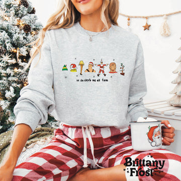 In the Clerb Christmas Movies Unisex Heavy Blend™ Crewneck Sweatshirt