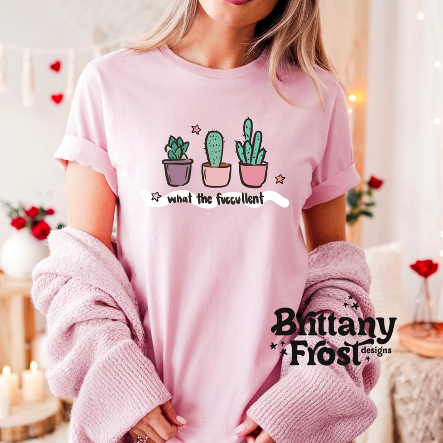Fucculent Unisex Garment-Dyed T-shirt