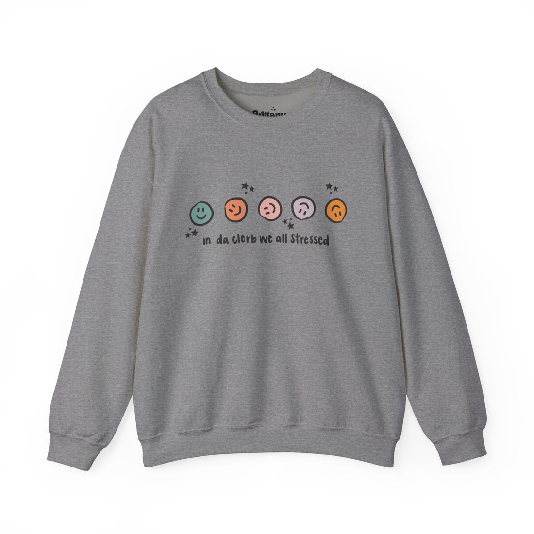 In da Clerb Stressed Unisex Heavy Blend™ Crewneck Sweatshirt