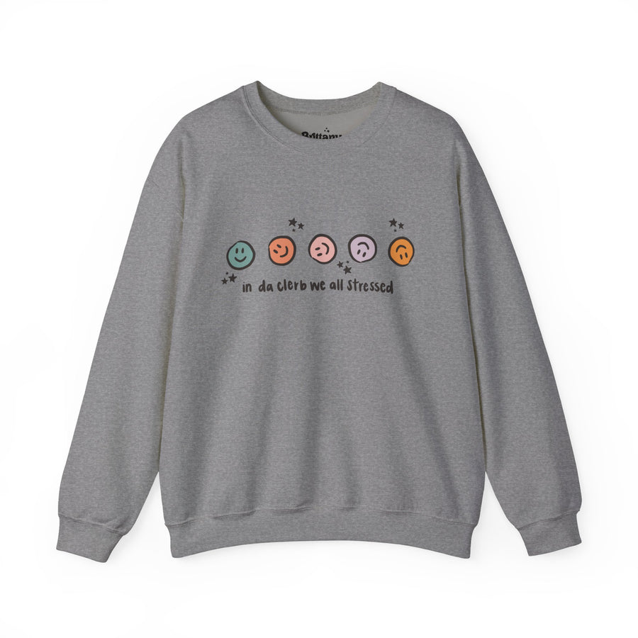 In da Clerb Stressed Unisex Heavy Blend™ Crewneck Sweatshirt