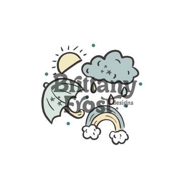 Rainy Day PNG Sublimation