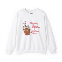 Running on iced coffee Unisex Heavy Blend™ Crewneck Sweatshirt