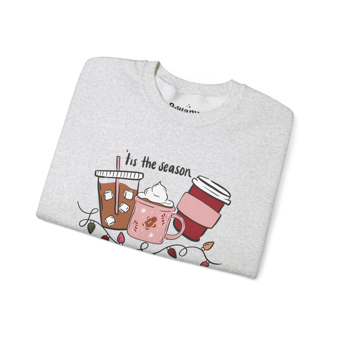 Jolly and Caffeinated Unisex Heavy Blend™ Crewneck Sweatshirt