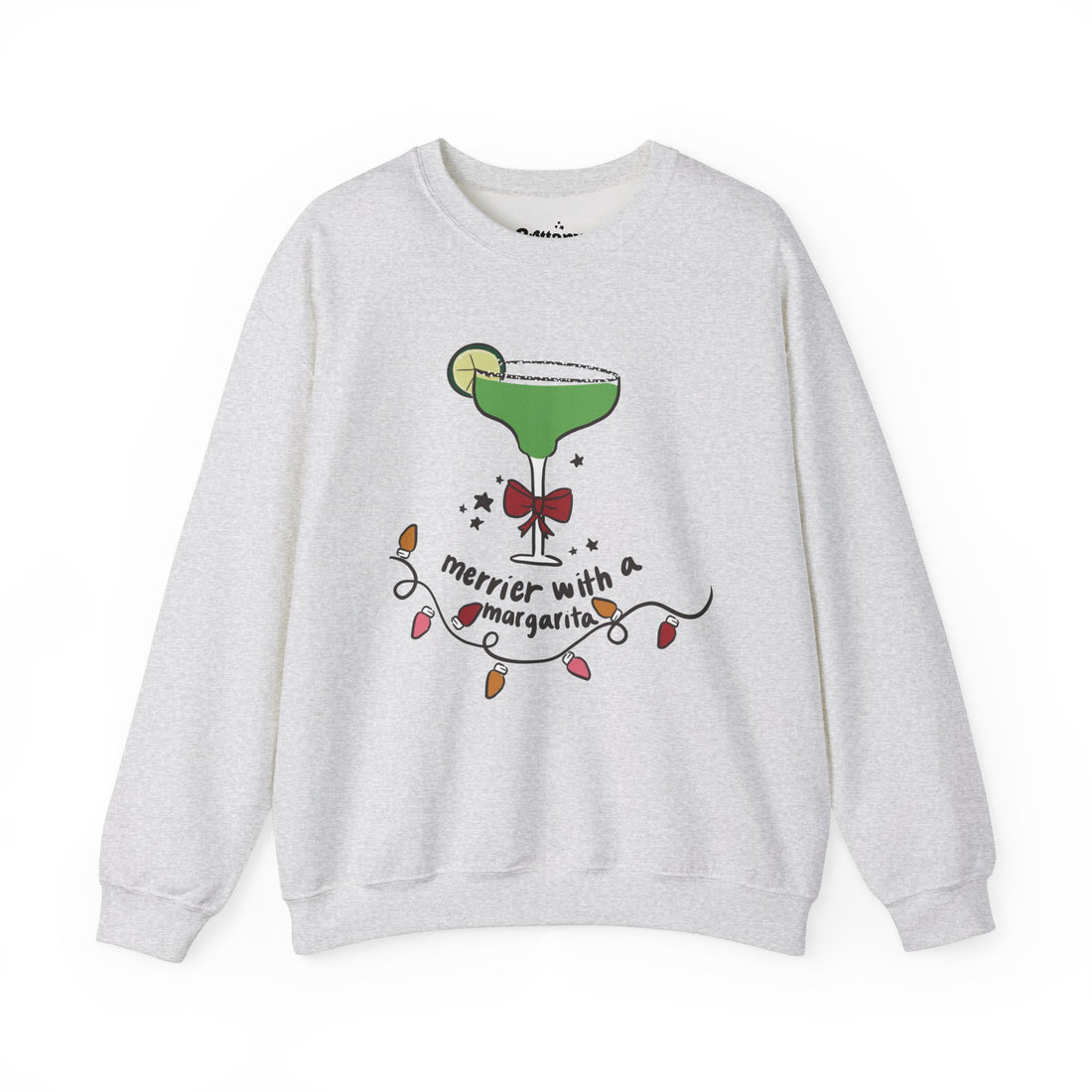 Merrier with a Margarita Unisex Heavy Blend™ Crewneck Sweatshirt