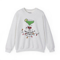 Merrier with a Margarita Unisex Heavy Blend™ Crewneck Sweatshirt