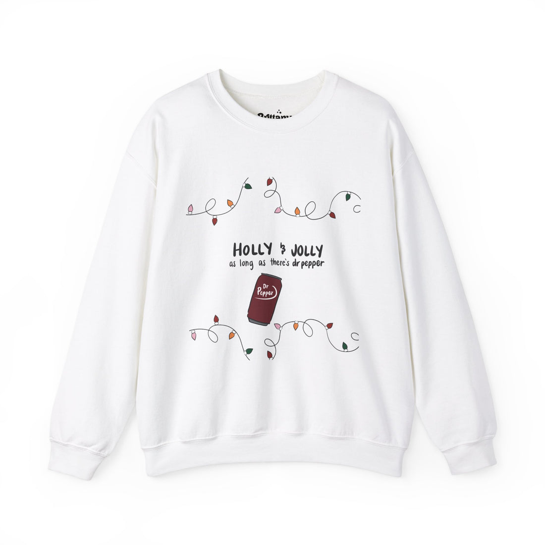 Holly Jolly Dr Pepper Unisex Heavy Blend™ Crewneck Sweatshirt