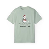 Serial Killer Documentary Christmas Movie Unisex Garment-Dyed T-shirt