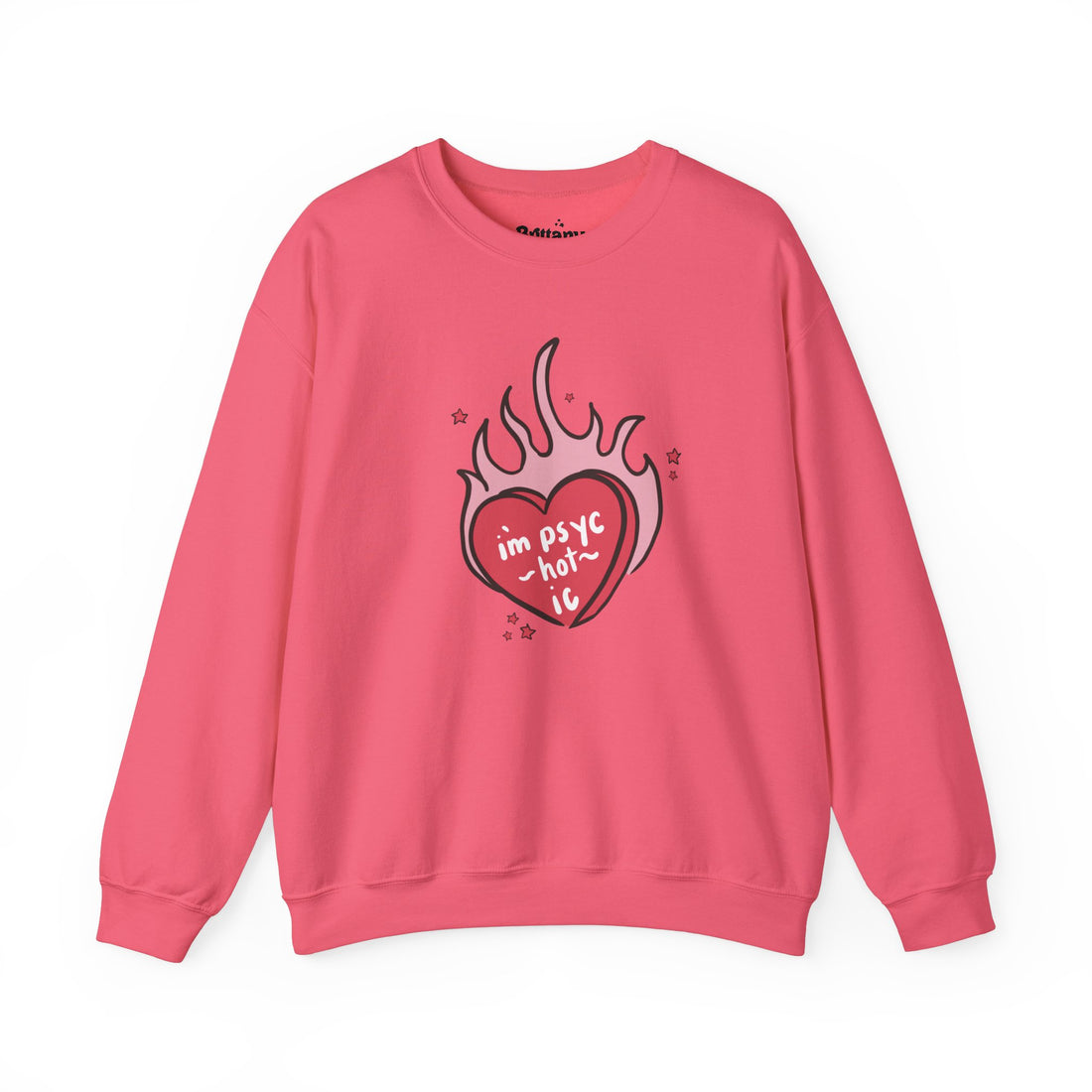 psycHOTic valentines Unisex Heavy Blend™ Crewneck Sweatshirt