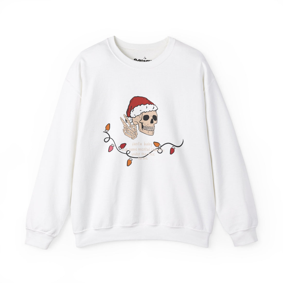 Santa Mental Stability Unisex Heavy Blend™ Crewneck Sweatshirt