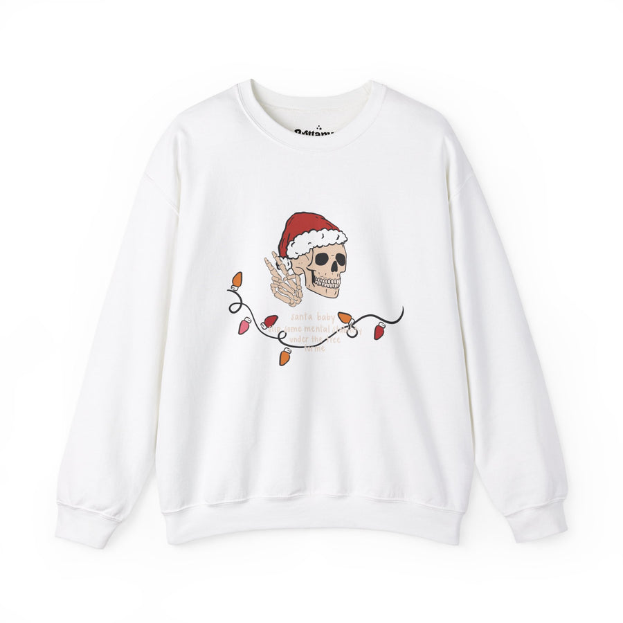 Santa Mental Stability Unisex Heavy Blend™ Crewneck Sweatshirt