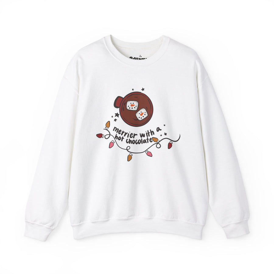 Hot chocolate Unisex Heavy Blend™ Crewneck Sweatshirt