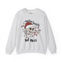 Santa’s Hot Mess Unisex Heavy Blend™ Crewneck Sweatshirt