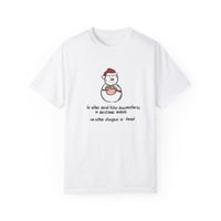 Serial Killer Documentary Christmas Movie Unisex Garment-Dyed T-shirt