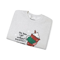 Without coffee Unisex Heavy Blend™ Crewneck Sweatshirt